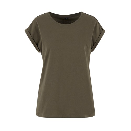 LADIES REGULAR EXTENDED SHOULDER TEE