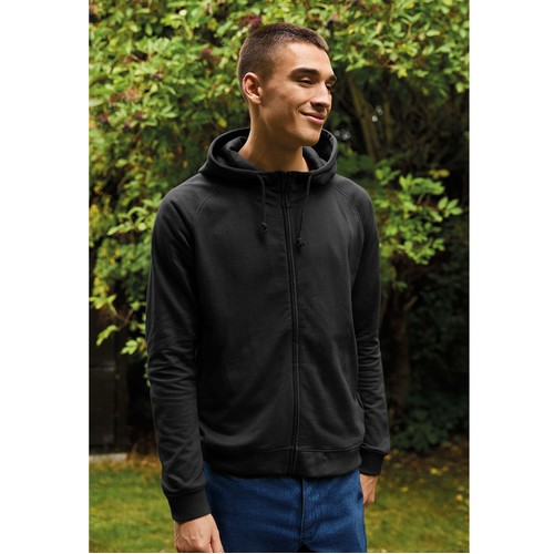 Sweat zippé à capuche