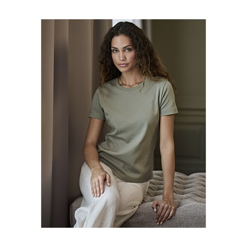 Tee-shirt femme en coton Pima