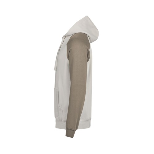 Sweat à capuche bicolore