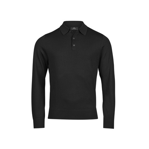 Polo manches longues en laine thumbnail 4