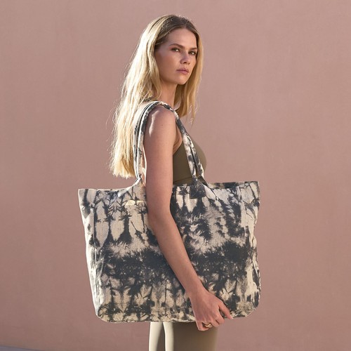 Sac shopping en toile tie-dye thumbnail 5