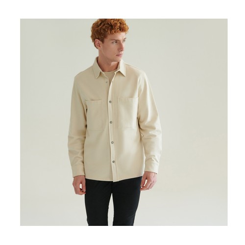 Surchemise en maille piquée