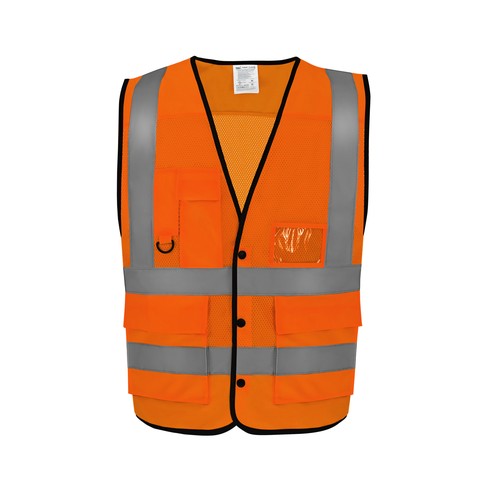 Veste de sécurité multipoches certifiée