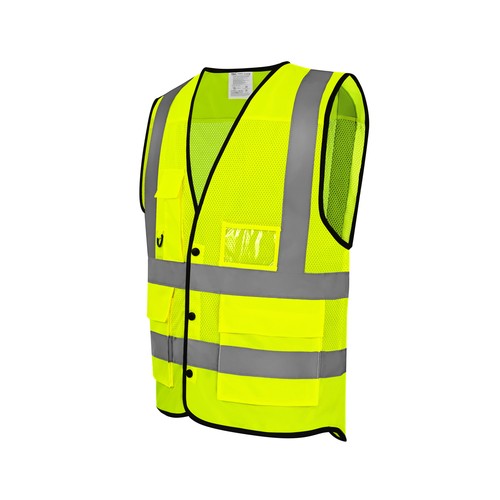 Veste de sécurité multipoches certifiée