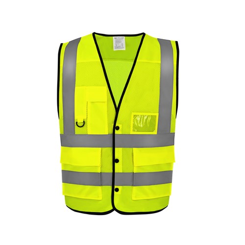 Veste de sécurité multipoches certifiée