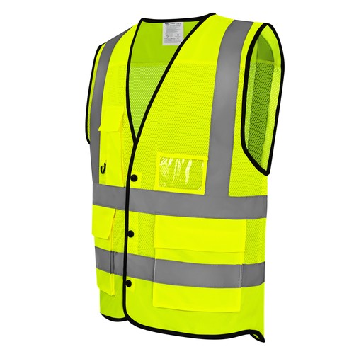 Veste de sécurité multipoches certifiée