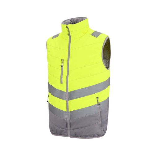 Bodywarmer matelassé visibilité augmentée thumbnail 5