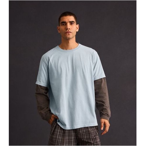 Tee-shirt lourd délavé