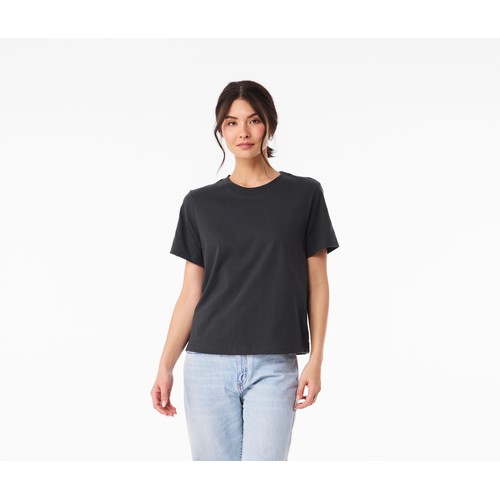 Tee-shirt femme lourd boxy
