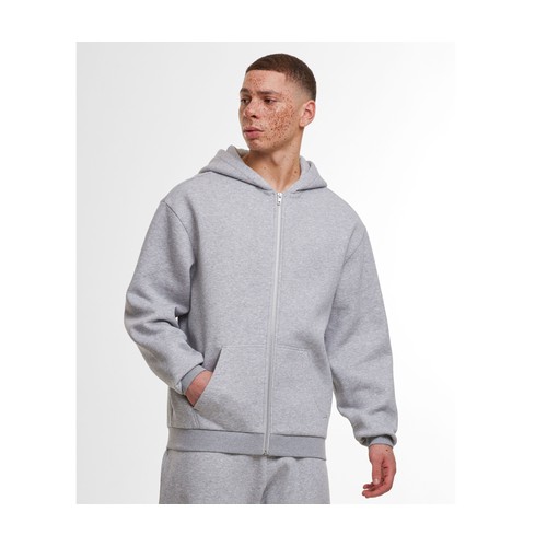 Sweat capuche zippé ample thumbnail 4