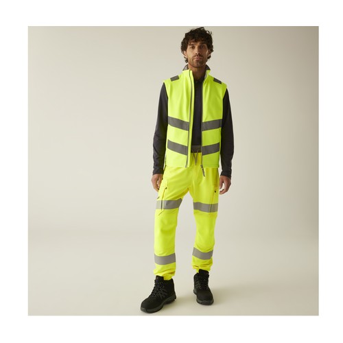 Bodywarmer en Softshell visibilité augmentée