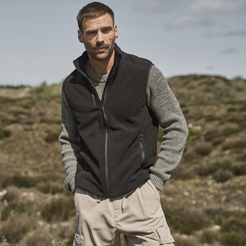 Bodywarmer polaire homme