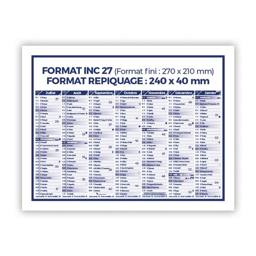 PREMIUM | Calendrier bancaire 2026 - 2