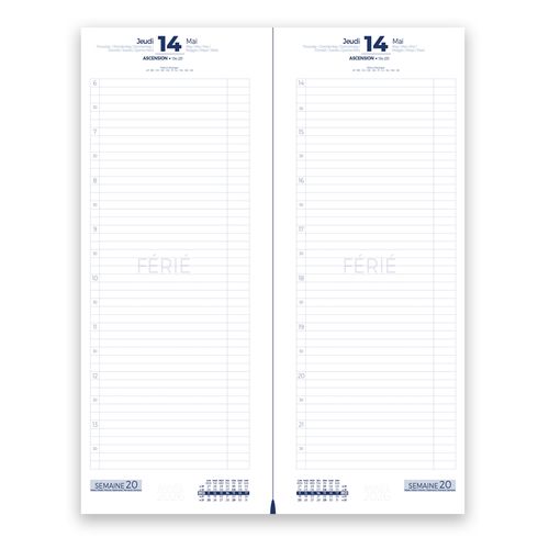 GAMME PRO INA 33 | Agenda de caisse long 2026 - 3