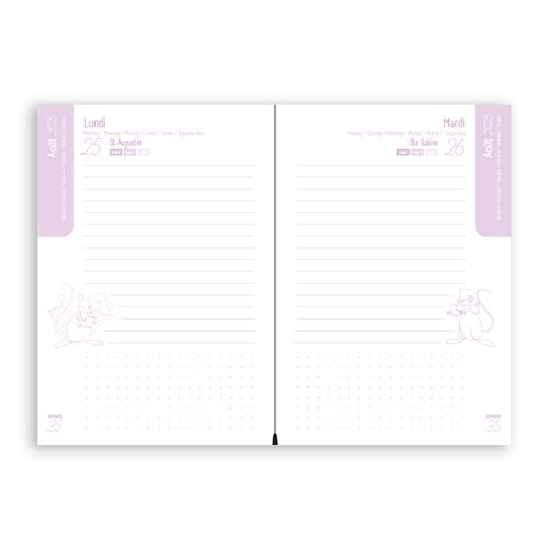 Agendas scolaires 2025-2026 |  Jean de la Fontaine - 3