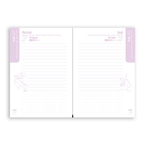 Agendas scolaires 2025-2026 |  Jean de la Fontaine - 4