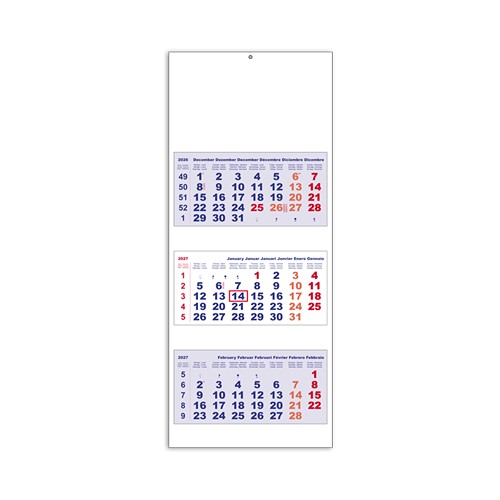 CALENDRIER FEUILLETS TRIPTYQUE_INT 3 LUXE 3M_2027