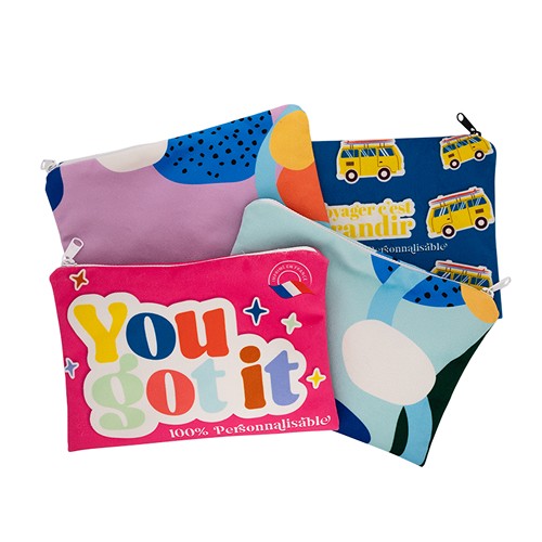 Trousse en velours plate - 1