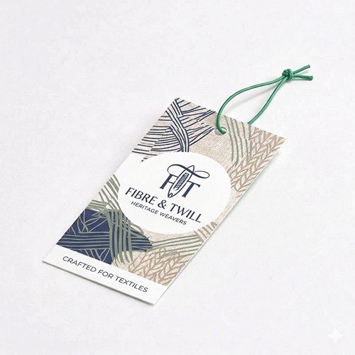Étiquettes carton pour textile (hang tag)