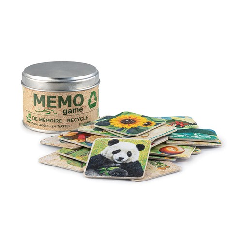 Jeu de mémoire – recyclé