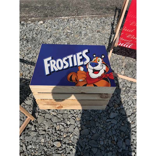 Wooden boxes with 3 mm plexiglass lid