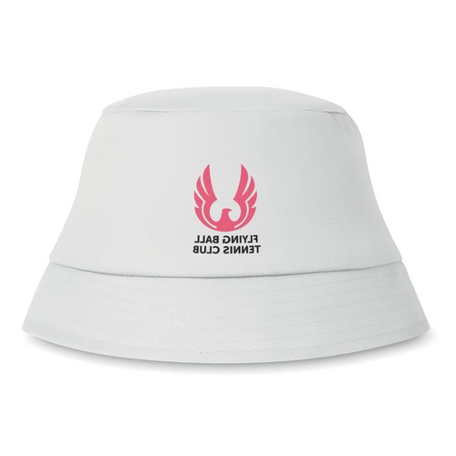 white BILGOLA Gorro playa algodón 160 gr/m²