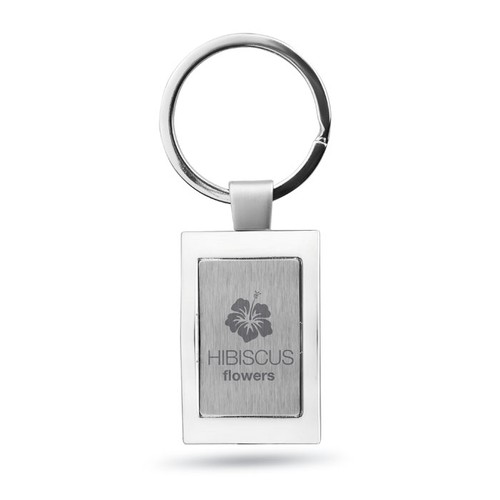 HARROBS Porte-clés rectangulaire métal - 4