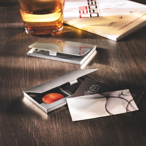 STANWELL Etui cartes de visite en métal - 6