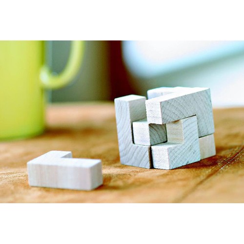 TRIKESNATS Puzzle en bois dans un sac - 4
