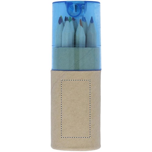 Emplacement de marquage : partie carton avant