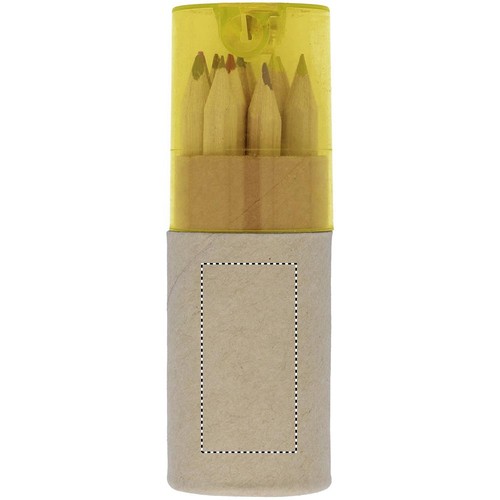 Emplacement de marquage : partie carton avant