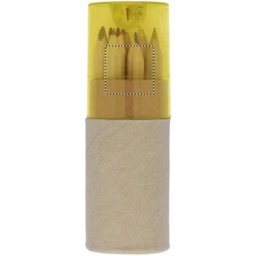 Emplacement de marquage : taille-crayon