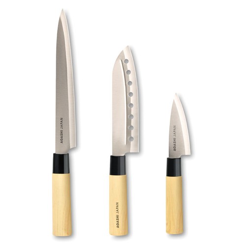 TAKI Set 3 couteaux style japonais - 3
