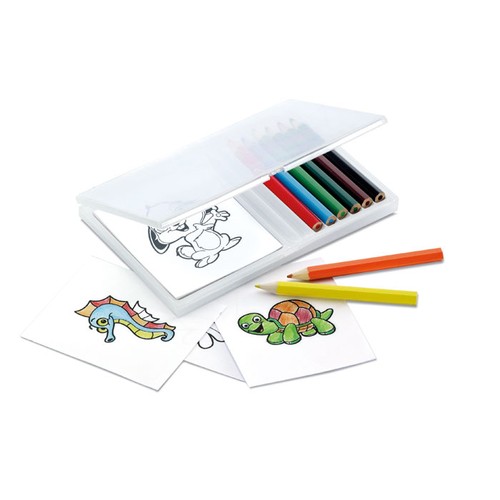 RECREATION Set crayons de couleur en bois - 2