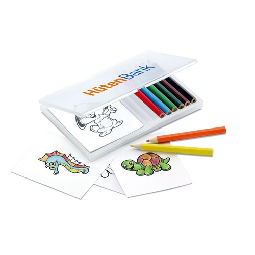 RECREATION Set crayons de couleur en bois - 3