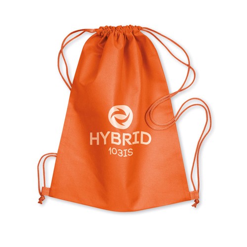 orange DAFFY Bolsa de non woven