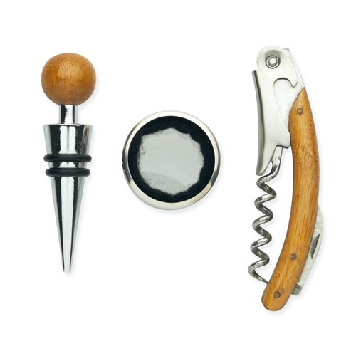 SONOMA Coffret de sommelier en bambou - 2