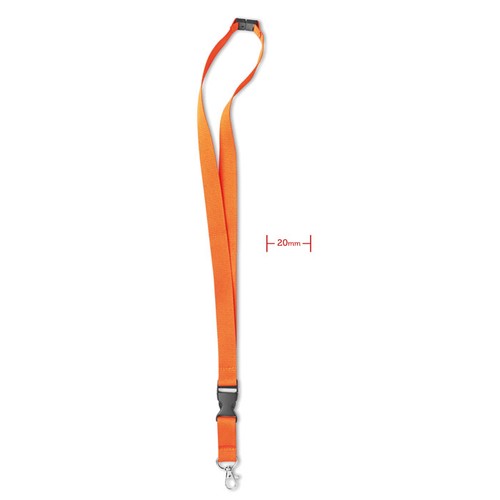 LANY Lanyard con gancho metal 20 mm