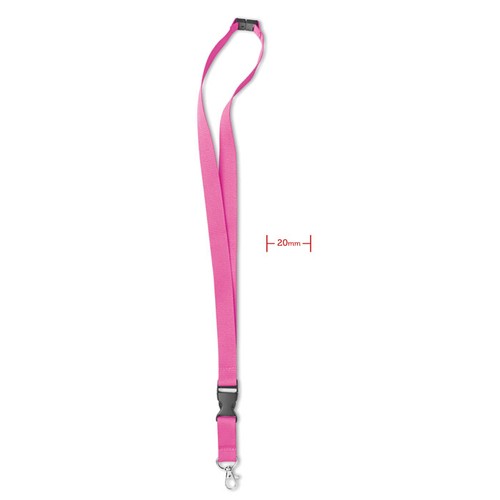 LANY LANYARD CON GANCHO METAL 20 MM