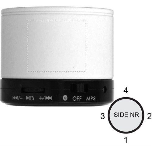 Emplacement de marquage : côté 1