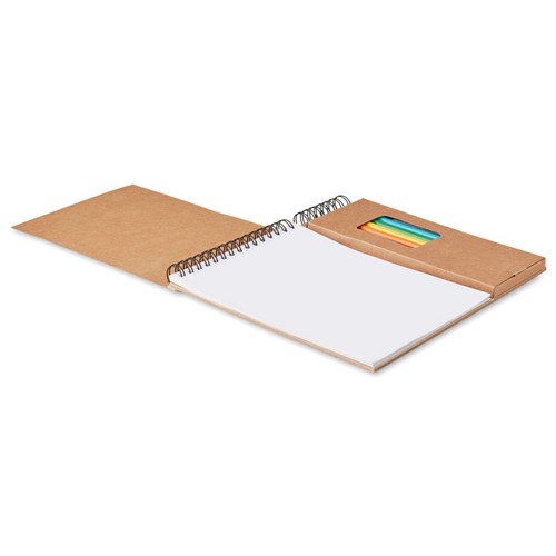 COLOPAD Set de lápices y cuaderno