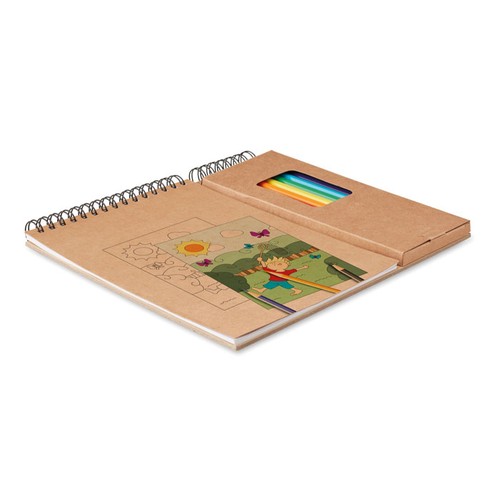 COLOPAD Set de lápices y cuaderno