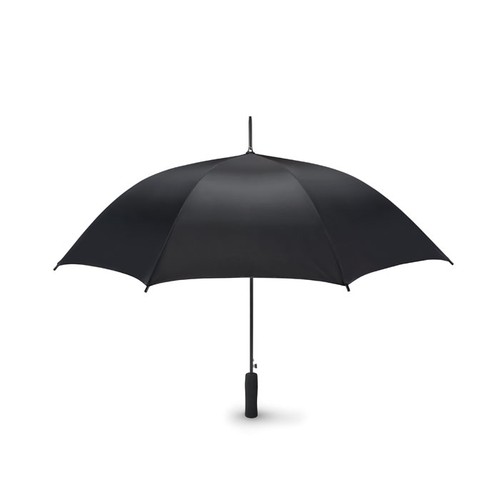 black SMALL SWANSEA Paraguas unicolor antiviento 2