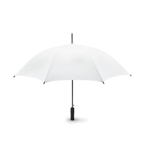 white SMALL SWANSEA Paraguas unicolor antiviento 2