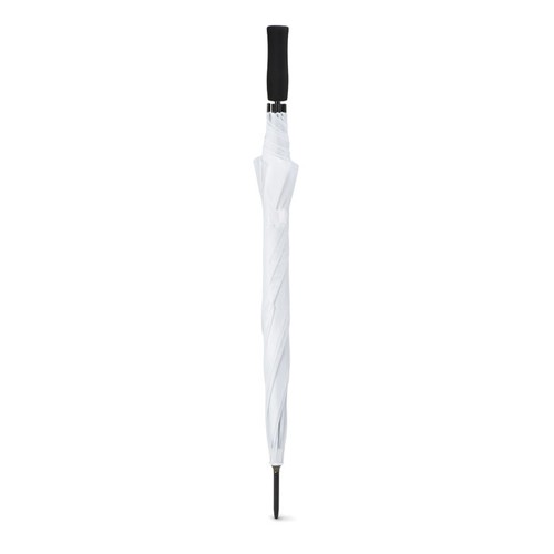 white SMALL SWANSEA Paraguas unicolor antiviento 2