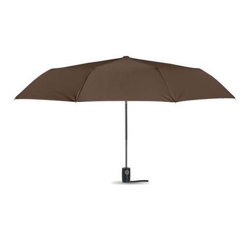 marrón GENTLEMEN Paraguas plegable de tormenta de diámetro 95cm/21″ de apertura y cierre automático.