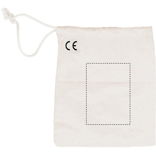 Emplacement de marquage : dos pochette