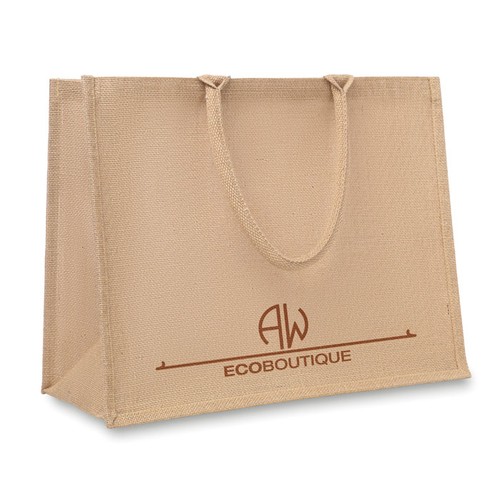 BRICK LANE Bolsa de la compra en yute