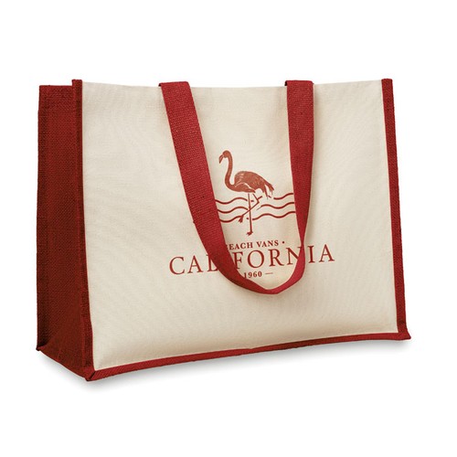 CAMPO DE FIORI Bolsa de la compra yute y lona